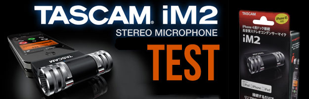 Test rejestratora Tascam iM2
