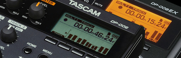 Dwa nowe rejestratory od TASCAM: DP-006 i DP-008EX