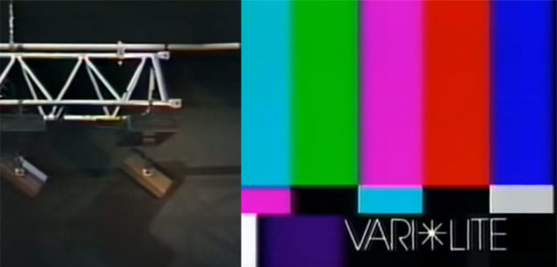 Promo Video marki Vari Lite z lat 80'