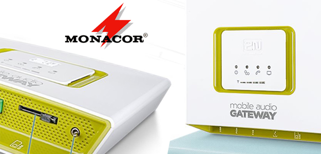Monacor Audio Gateway: nadawaj komunikaty z dowolnego miejsca na świecie!