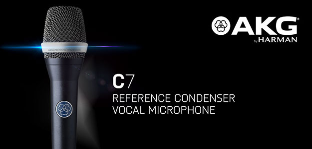 AKG C7 - Nowy mikrofon pojemnościowy do występów na żywo