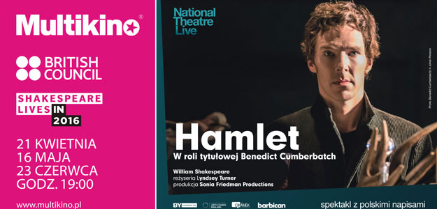 National Theatre Live: &quot;Hamlet&quot; trzykrotnie w Multikinie