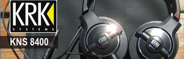 KRK - KNS 8400 profesjonalne słuchawki do monitoringu <br>- PRZETESTOWANE