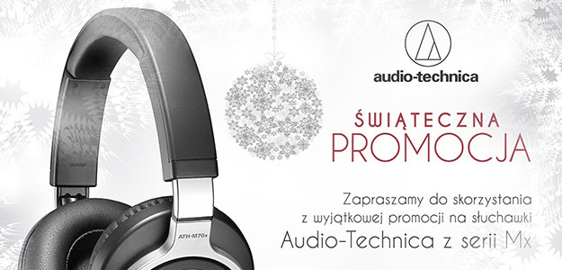 Świąteczna promocja na słuchawki Audio-Technica