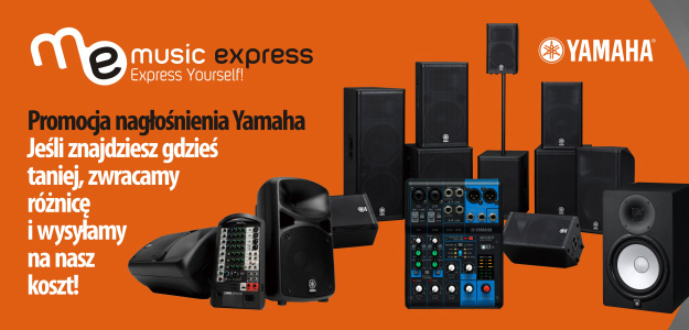 Music Express obniża ceny na sprzęt marki Yamaha