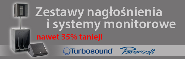 Promocyjne ceny zestawów Turbosound i Powersoft