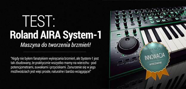 Roland AIRA System-1 - Maszyna do tworzenia brzmień!