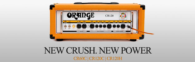 Nowe wzmacniacze Orange z serii CRUSH