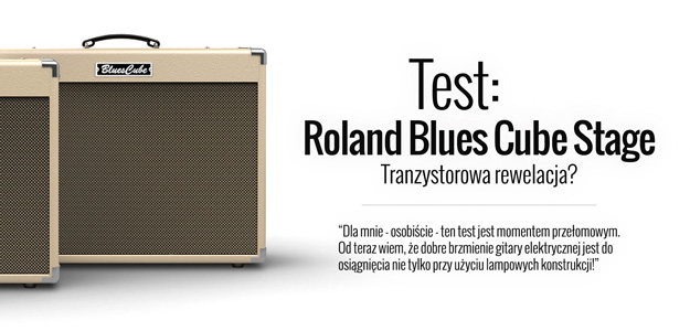 Test komba gitarowego Roland Blues Cube Stage