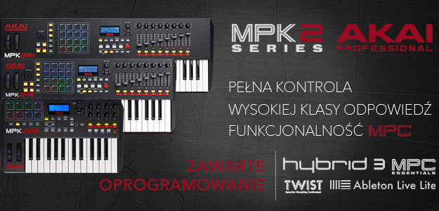 Akai MPK2 - pełna kontrola i funkcjonalność MPC