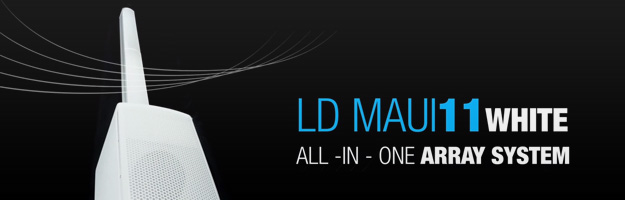 LD Systems MAUI 11 teraz w białym garniturze