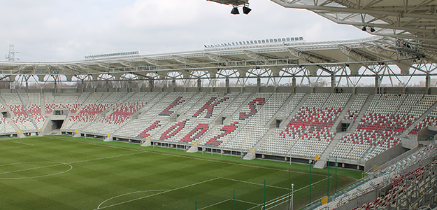 System nagłośnienia stadionu ŁKS Łódź nową realizacją Tommex