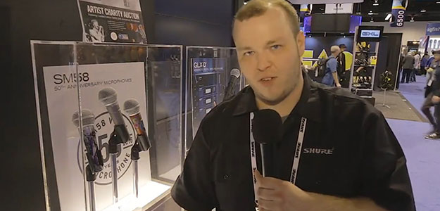 NAMM2017: Shure - 50. urodziny SM58 i wiele więcej [VIDEO]