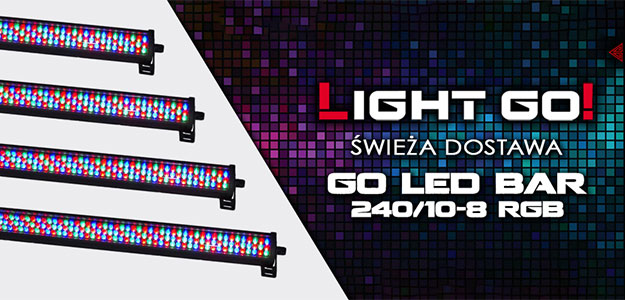 Light GO! GO LED BAR 240/10 w nowej dostawie Show System