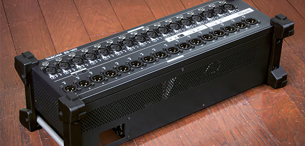 SB-16D, czyli nowy stagebox Dante od Tascam