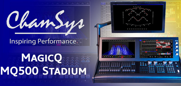 ChamSys: nowa konsoleta MQ500 Stadium