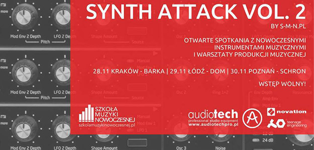 Synth Attack 2 w Krakowie, Łodzi i Poznaniu