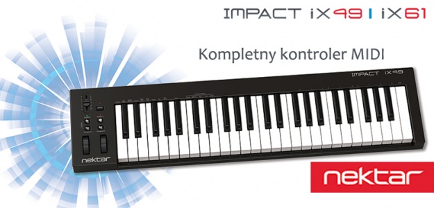 Impact iX49 / iX61: najnowsze kontrolery MIDI już w sprzedaży!