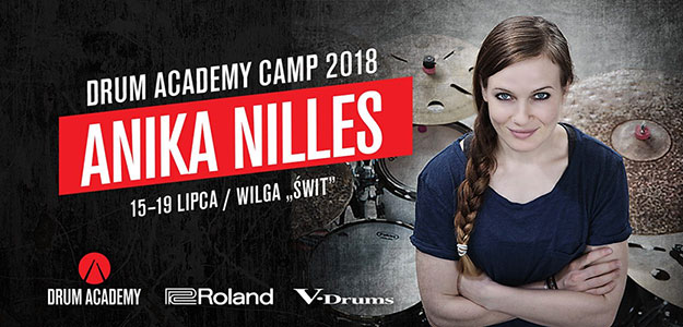 Drum Academy zaprasza na lipcowy Camp z Aniką Nilles