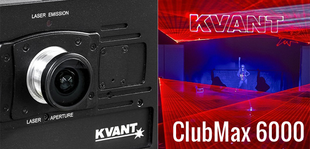 Test: laser Kvant ClubMax 6000 - do klubów i na eventy