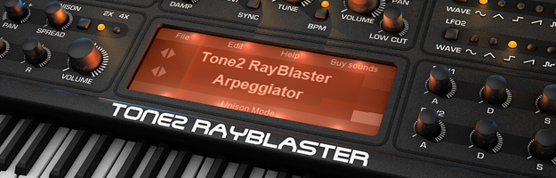 Nowy rodzaj syntezy dźwięku - Rayblaster