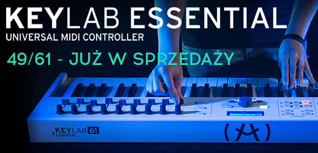 Arturia KeyLab Essential - nowe klawiatury MIDI już dostępne!