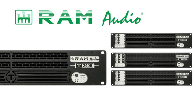 RAM Audio: profesjonalne końcówki mocy z rodziny T-Series