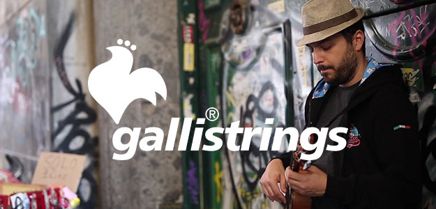 Gallistrings przedstawia struny do basowego ukulele