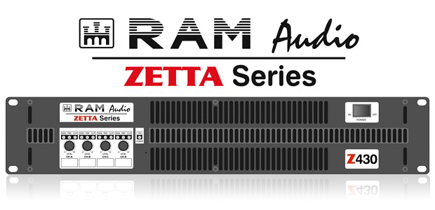 RAM Audio prezentuje nowe końcówki mocy z serii ZETTA