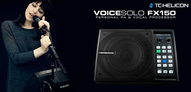 VoiceSolo FX150 - nowość od TC Helicon  już w Polsce!