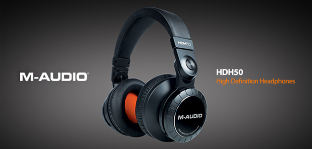 M-Audio HDH50 - Zobacz nowe słuchawki do studia