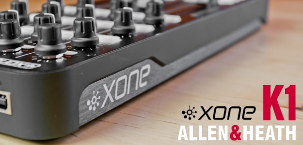 Test kontrolera Allen & Heath Xone:K1