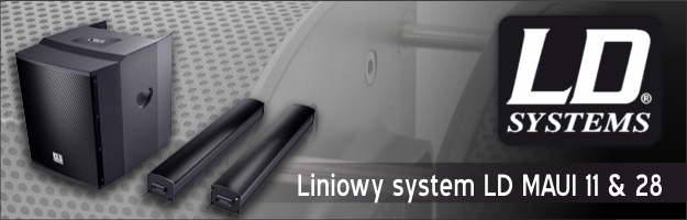 LD Systems MAUI - kompaktowy system liniowy 