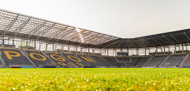 Stadion Pogoni w Szczecinie wyposażony w systemy RCF i Ashly 