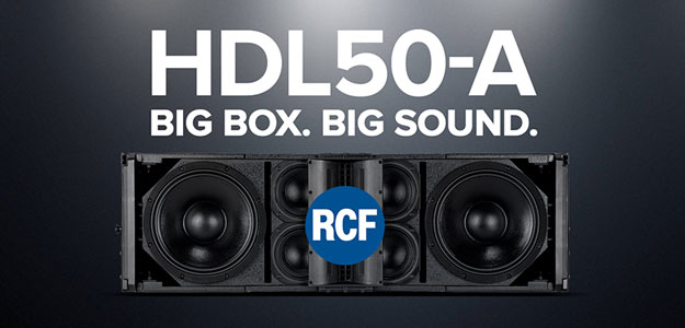 RCF HDL50-A - Potężne liniówki dostępne w sprzedaży