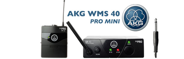 Test AKG WMS 40 Pro Mini: analogowy system bezprzewodowy
