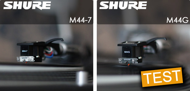 Test systemów gramofonowych Shure M44-7 i Shure M 44G