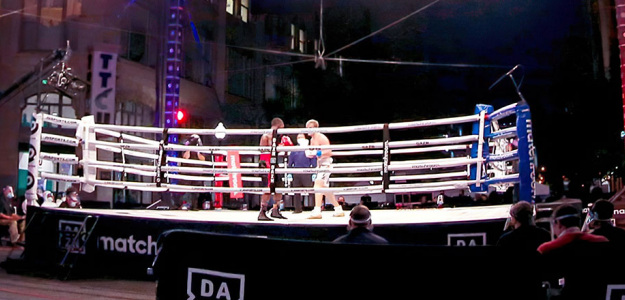 Systemy RCF nagłośniły walkę bokserską na ulicach Phoenix