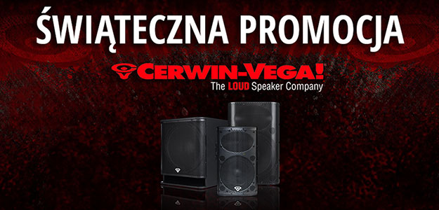 Trwa świąteczna promocja na zestawy głośnikowe Cerwin-Vega