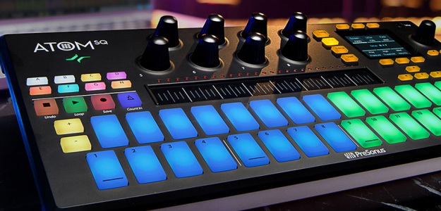 Atom SQ - Najnowszy MIDI pad kontroler od PreSonus