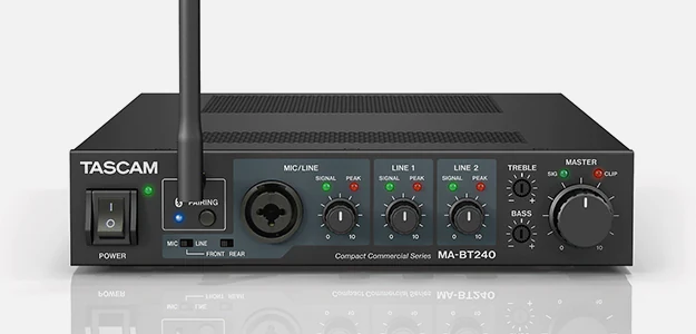 TASCAM MA-BT240 - wielofunkcyjny wzmacniacz miksujący