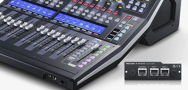 Tascam IF-ST2110 - karta „usieciowiająca” dla mikserów Sonicview
