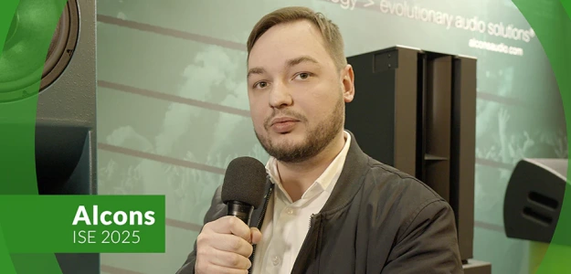 Alcons Audio dywersyfikuje swoją ofertę - nowości z ISE 2025
