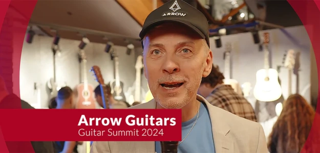 Arrow Guitars kusi gitarami i... piwem! I Guitar Summit 2024