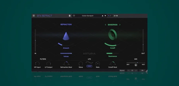 Arturia ogłosiła świąteczny prezent! Tym razem jest to Efx REFRACT
