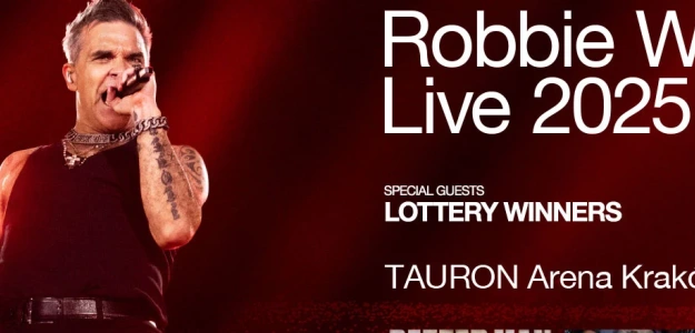 Robbie Williams za dwa miesiące w Krakowie