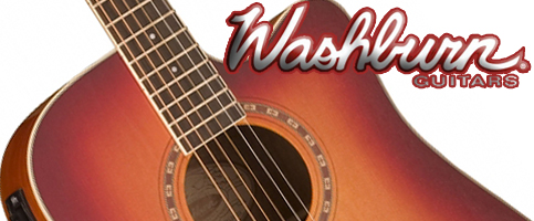 Nowe gitary akustyczne i elektroakustyczne Washburn z serii WD!