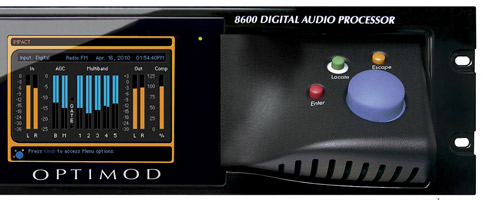 Procesory Orban 8600 HD w kolejnych stacjach radiowych