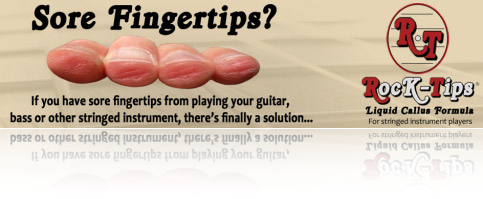Rock-Tips: Ochrona palców gitarzysty