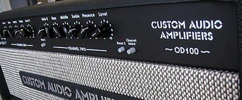 Wzmacniacz gitarowy OD100 Standard+ od Custom Audio Amplifiers